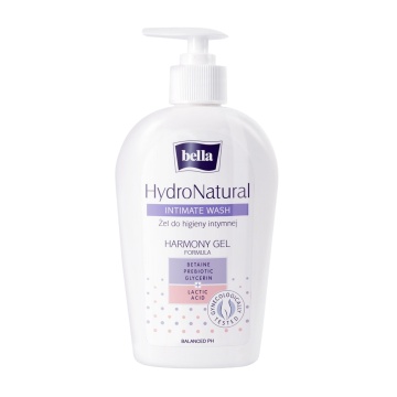 Sapun Lichid Intim Bella Hydro Natural, 300 ml [1282]
