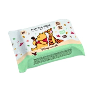 Servetele Umede Delicate pentru copii Natura Verde Bio New, x20 [9333]