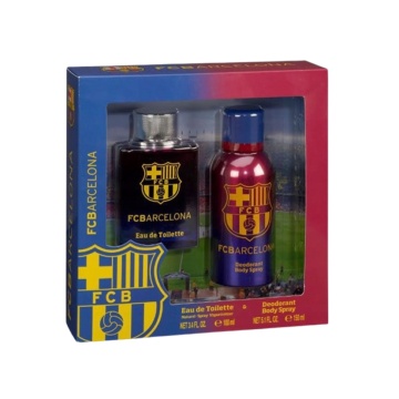 Set cadou FC Barcelona cu apa de toaleta 100 ml si deodorant 150 ml Air-Val [54668] - Img 3