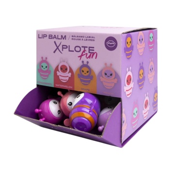 Set cu balsam de buze mix Xplote Fun Happy Bee, 24 buc [4152] - Img 3