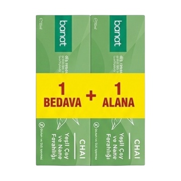 Set pasta de dinti Banat Chai 50 ml, 1+1, 2 bucati [0703] - Img 2