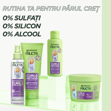 Spray Garnier Fructis Curls Method pentru definirea buclelor, 150 ml [5042] - Img 9