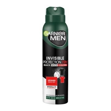 Spray Garnier Invisible Bwc 72H pentru barbati, 150 ml [1091]