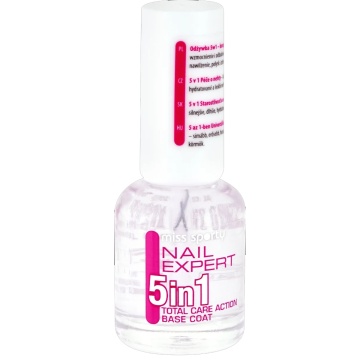 Tratament unghii Base coat Miss Sporty Nail Care Expert 5In1 [5730] - Img 2