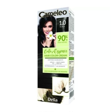 Vopsea de par Cameleo Color Essence 1,0 Black [0318]