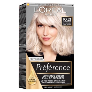 Vopsea de par L'Oreal Paris Preference 10,21 (Z2) Blond foarte foarte Deschis