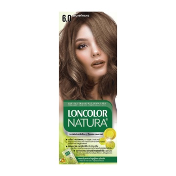 Vopsea de par Loncolor Natura 6,0 Blond Inchis