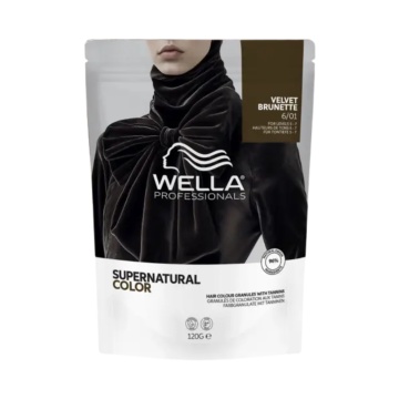 Vopsea de par permanenta cu taninuri Wella Supernatural, nuanta 6/01, 120 g