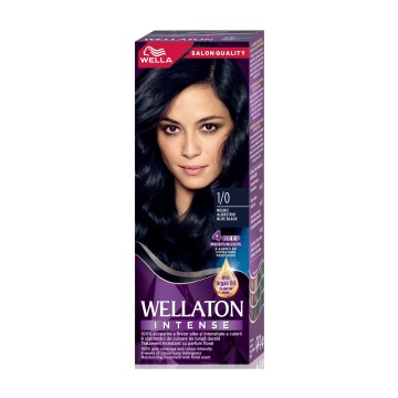 Vopsea de par Wellaton negru albastrui 1/0