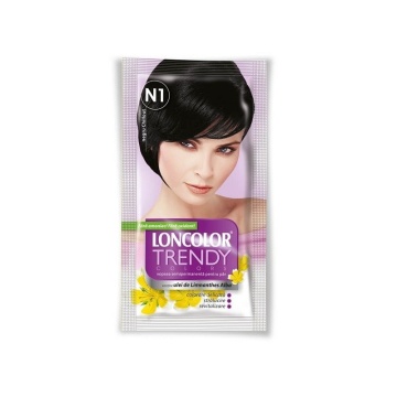 Vopsea semipermanenta Loncolor Trendy Colors N1 Negru Chillout