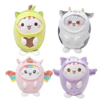 Vyapara Jucarie Plus Funny Animal Galben Inima 20Cm Pt005 [2497]
