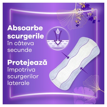 Absorbante zilnice pentru incontinenta urinara Discreet Normal, 44 bucati, Always [9582] - Img 2