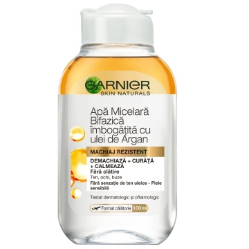 Apa micelara bifazica cu argan Garnier, 100 ml [9734]