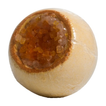 Bomba și sare de baie Pokhara cu aroma de vanilie, 100 g [5464]