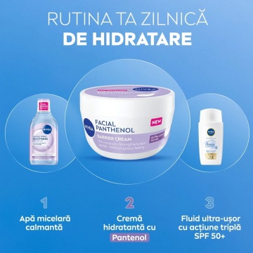 Cremă de față NIVEA hidratantă cu pantenol 100ML [4145] - Img 3