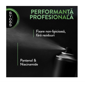 Fixativ Max Hold pentru fixare foarte puternica, Syoss, 300 ml 9956 - Img 3
