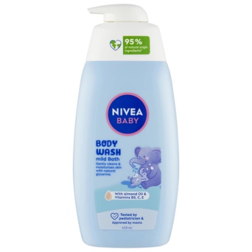 Gel de dus Mild Bath Baby, 450 ml, Nivea [9167]