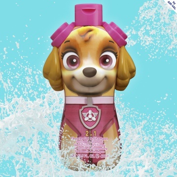 Gel de dus si sampon 2 in 1 Air-Val Paw Patrol Skye 2D Figurina pentru copii, 400 ml [9035] - Img 2