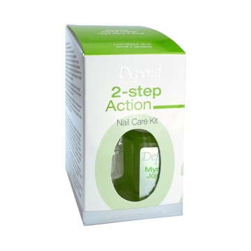 Kit pentru ingrijirea unghiilor in 2 pasi cu 5 produse Depend O2 [8587/8457]