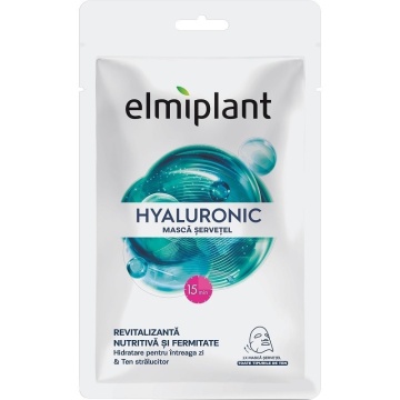 Masca pentru fata Elmiplant Servetel Hyaluronic, 20 ml [1639]