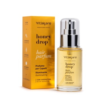 Parfum iluminator pentru păr cu keratină Honeydrop Vitalcare, 50 ml [9906]