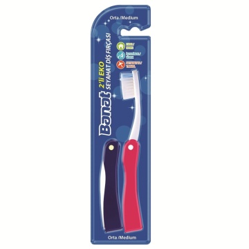 Periuta de dinti Banat Ecopocket, x2 [5672]