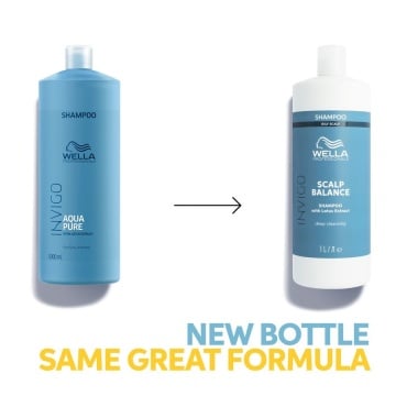 Sampon pentru curatare profunda scalp si par Invigo Scalp Balance Aqua Pure, 1000 ml, Wella Professionals - Img 2