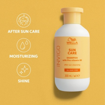 Sampon reparator Invigo Sun Care dupa expunerea la soare, 300 ml, Wella Professionals - Img 6