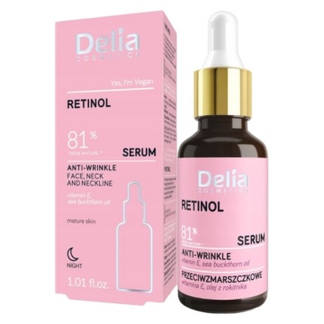 Ser Delia Fata si Decolteu Retinol Antirid, 30 ml [1643]