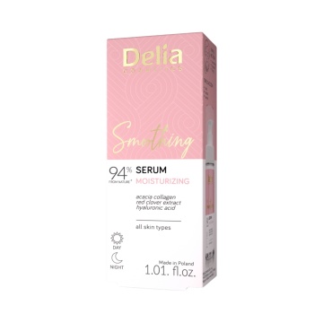 Ser hidratant de zi si noapte Delia Smoothing, 30 ml [8062]