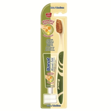 Set cadou calatorie cu pasta de dinti 15 ml si periuta de dinti Banat Nature Miswak [5658] - Img 2