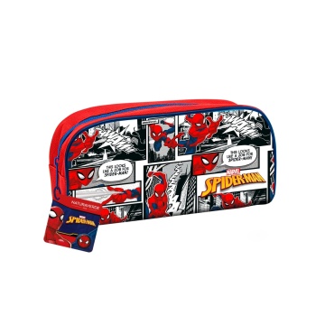 Set cadou copii Spiderman Natura Verde cu borseta, sampon 100 ml si gel de dus 100 ml[6745]