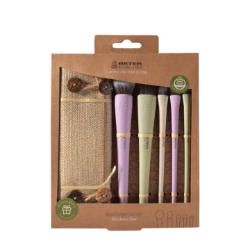 Set cadou cu 5 pensule make-up Beter Natural Fiber [3015]