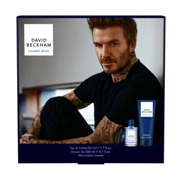 Set cadou David Beckham Classic Blue cu apa de toaleta 50 ml si gel de dus 200 ml XS25 [6999]