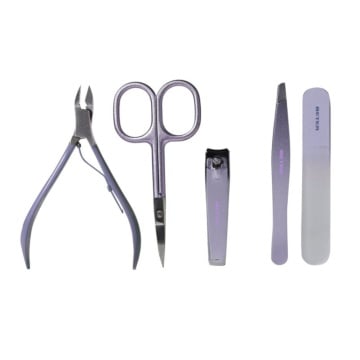 Set de calatorie pentru manichiura si penseta 5 piese Beter Manicure Glazed Collection [0161] - Img 2
