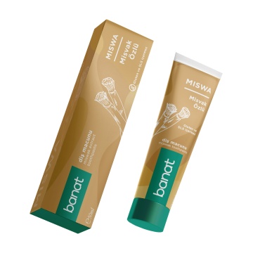 Set pasta de dinti Banat Miswa 50 ml, 1+1, 2 bucati [0611]