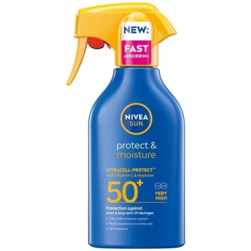 Spray Hidratant Nivea Sun Protect & Moisture FPS50 +, 270 ml [4966]