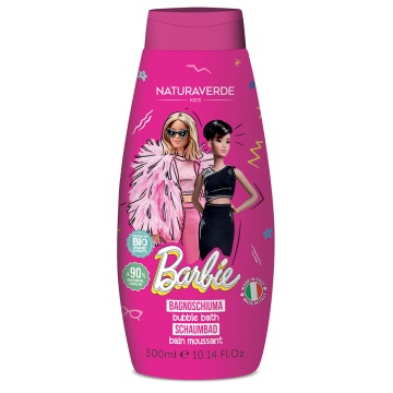 Spuma de baie Natura Verde Barbie pentru copii, 300 ml [6943]