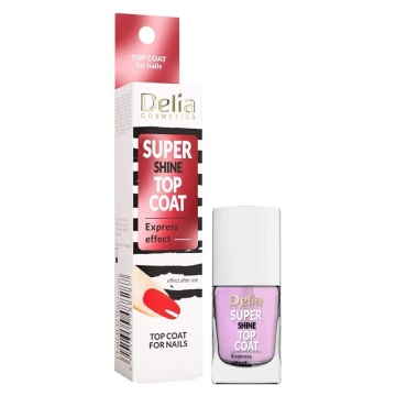 Top coat Delia Express Super Shine, 11 ml [8287]