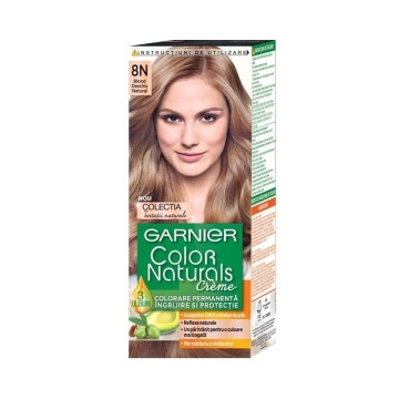 Vopsea de par Garnier Color Naturals 8N Blond Deschis Natural