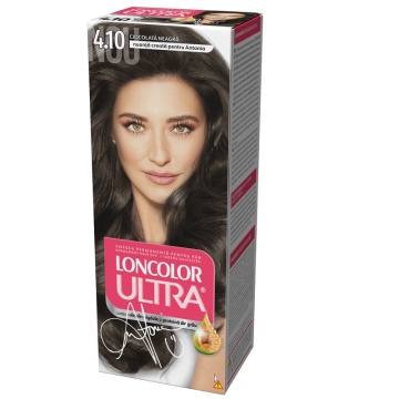 Vopsea de par Loncolor Ultra 4,10 Ciocolata Neagra - Img 2