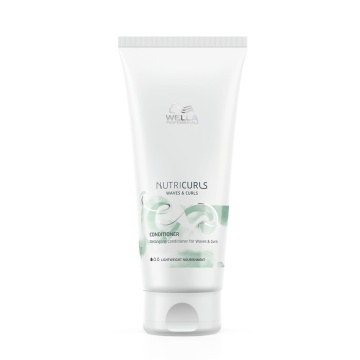 Balsam pentru par cret si ondulat Nutricurls Waves & Curls Detangling Conditioner, 200 ml, Wella Professionals - Img 2