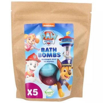 Capsule de baie Paw Patrol pentru copii, 5x50 g [5813/3536]