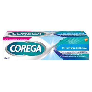 Crema adeziva pentru proteza Corega Ultra Fixare, 40 g [2060]