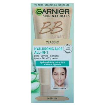 Crema de fata BB cu acid hyaluronic si aloe medium Garnier, 50 ml [6405]