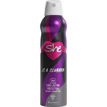 Deodorant spray SHE Is A Clubber, 150 ml [0218]
