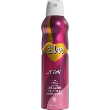 Deodorant spray SHE Is Fun, 150 ml [0164]