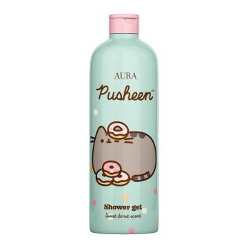 Gel de dus Aura Pusheen Sweet Donut pentru copii, 500 ml [4147]