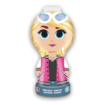 Gel de dus Natura Verde Semi 3D Barbie pentru copii, 400 ml [0674]