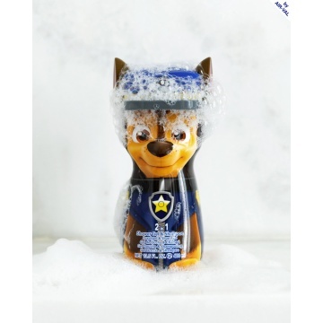 Gel de dus si sampon 2 in 1 Air-Val Paw Patrol Chase 2D Figurina pentru copii, 400 ml [3362] - Img 3